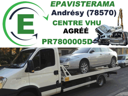 Enlèvement épave gratuit Andrésy 78570