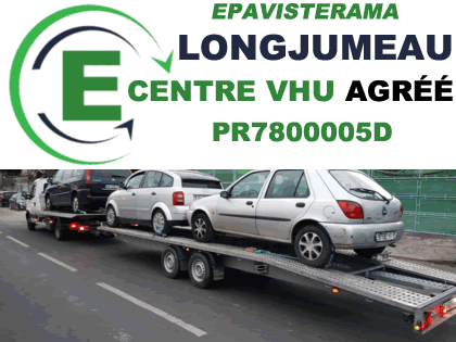 Enlèvement épave gratuit Longjumeau